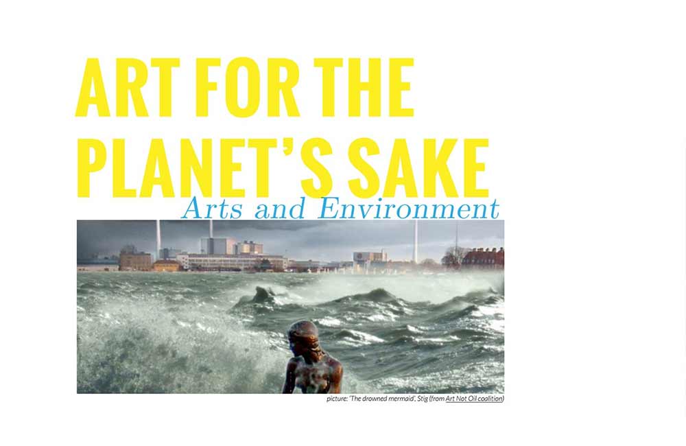 IETM report on climate change and arts